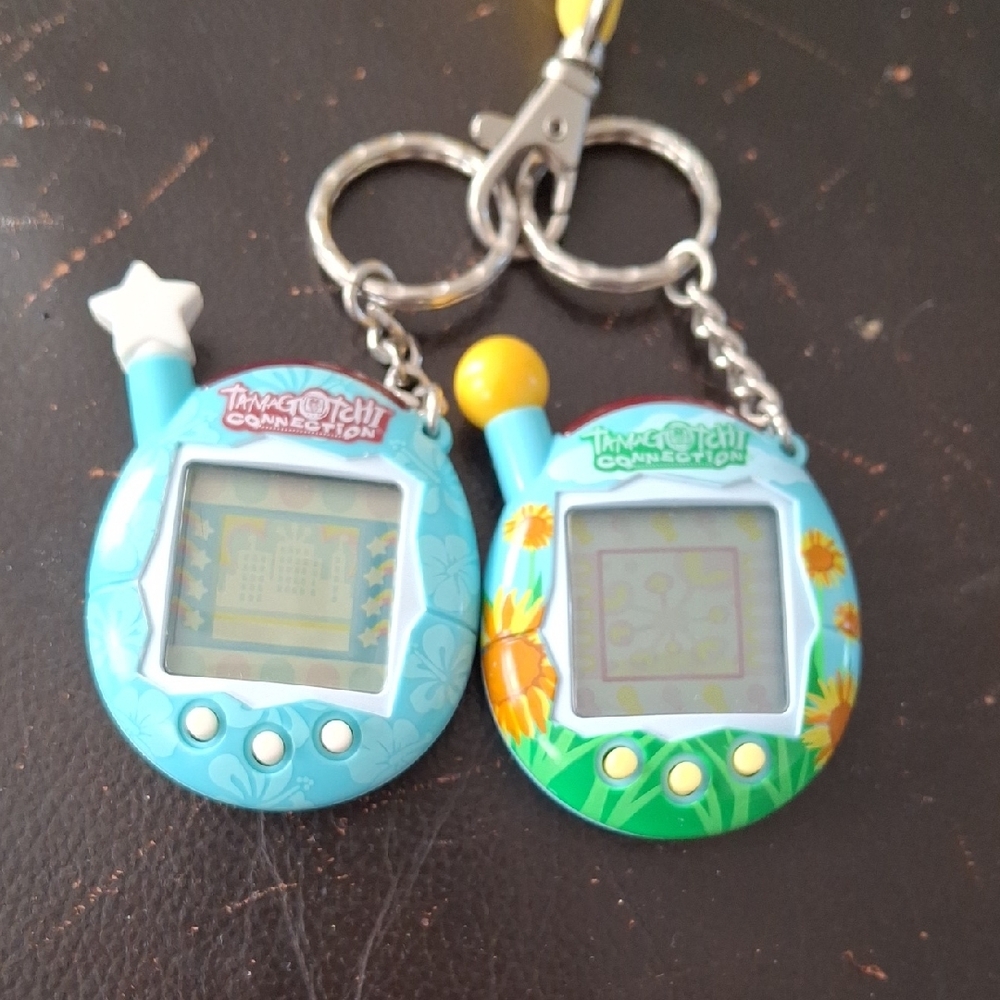 Tamagotchi Connection Keychains